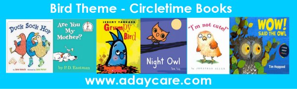 Bird theme - circletime books