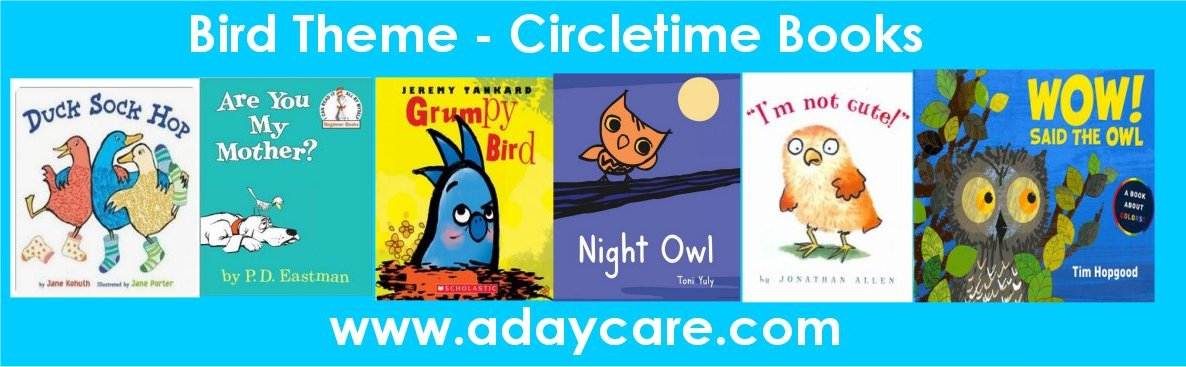 Bird Books for preschool