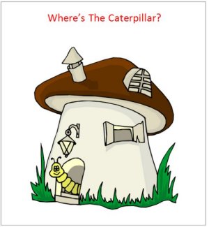 Wheres The Caterpillar Story ? Page 1