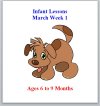 Infant Lesson Plans For Babies 6 to 9 months March Week 1