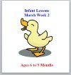 Infant Lesson Plans For Babies 6 to 9 months March Week 2