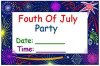 Party Sign – Fourth Of July