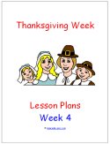 Thanksgiving Theme Preschool Curriculum Lesson Plans!!