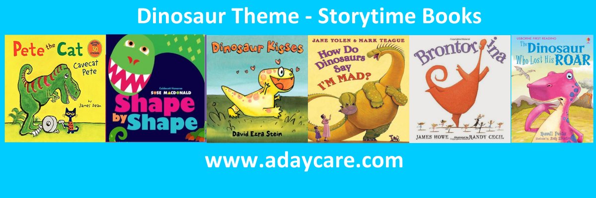 Preschool Dinosaur Book List