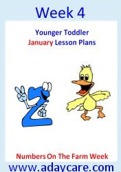 Young Toddler January Farm Theme