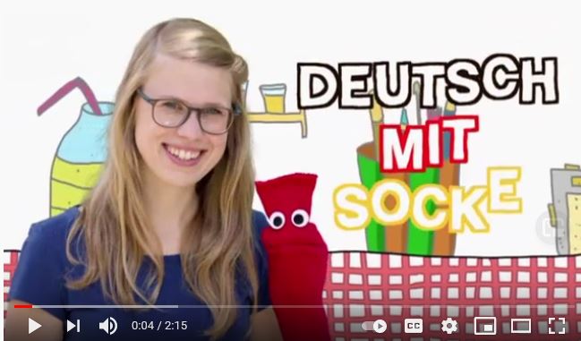 Deutsch video series for kids learn deutsch mit socke