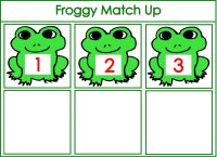 Froggy Number Match Up