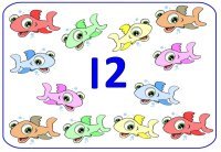 Number 12 Poster With Fish