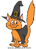 Cute Halloween Cat