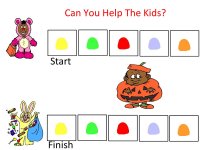 Printable game – gumdrop candy game