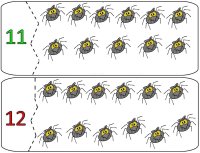 Halloween Numbers 11 and 12 Puzzles