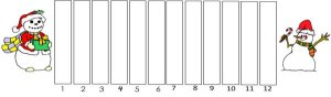 Snowman Number Match Up