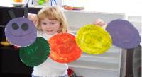 Craft Large Paper Plate Caterpillar