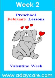 February Preschool Curriculum – Valentine’s Day Theme Lesson Plans