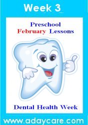 February Preschool Curriculum – Dental Health Theme Lesson Plans