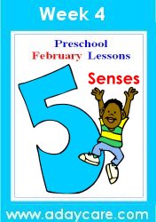 February Preschool Curriculum – Five Senses Theme Lesson Plans