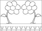 Flower Letter Y Worksheet