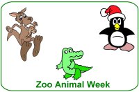 Infant Curriculum for baby 6 to 9 months for December week 4 zoo animal theme