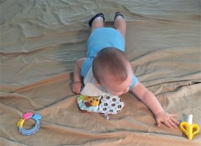 Infant Activity Tummy Time Play