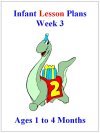 August  Infant Lesson Plans For Babies 1 to 4 months  Week 3