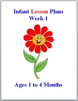 Infant curriculum for ages 1 to 4 months, week 1