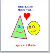 Infant Lesson Plans For Babies 6 to 9 months March Week 4