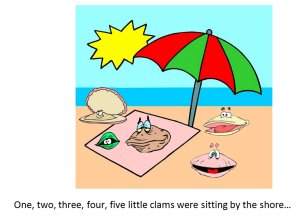 Five Little Clams Book