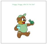 Froggy What Do You See? Printable Book