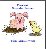 Click Here To Buy November Curriculum which has four weekly themes, posters, calendars and activity pages