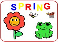 Toddler April Week 2 Poster spring theme week theme