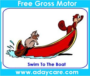 Transportation Theme For Preschool Gross Motor Boat