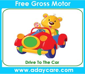 Transportation Theme Preschool Gross Motor Car