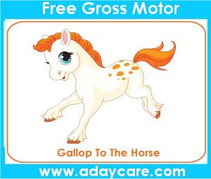 Preschool Transportation Theme Gross Motor Horse