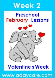 Valentine’s DayTheme preschool lesson plans