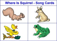 Where is squirrel song cards