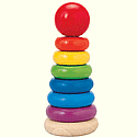 Table toy for toddlers – Stacking Rings