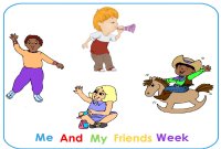 Preschool September Friends Friendship Poster