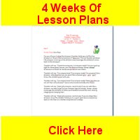 Toddler August curriculum includes 4 weeks of lesson plans