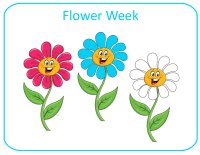 May Lesson Plans – Week 1 – Flower Week Theme for toddlers ages 18 months – 2.5 years