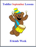 Toddler Lesson Plans for September – Week 1 – Friends Theme