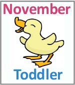 Toddler November Lesson Plans