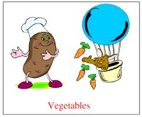 Vegetable Teaching Picture For Younger Toddler Fall Theme Lesson Plans