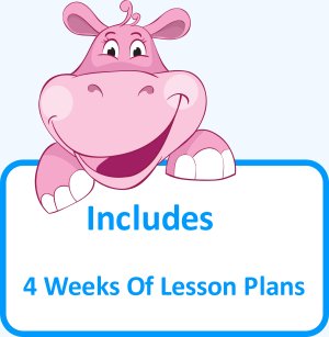 Includes 4 weeks of lesson plans