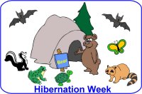 Toddler January Poster Week 2 Hibernation lesson plan