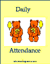 Daily Attendance Booklet – Daycare Form