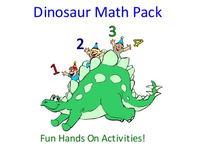 Dinosaur Math Pack